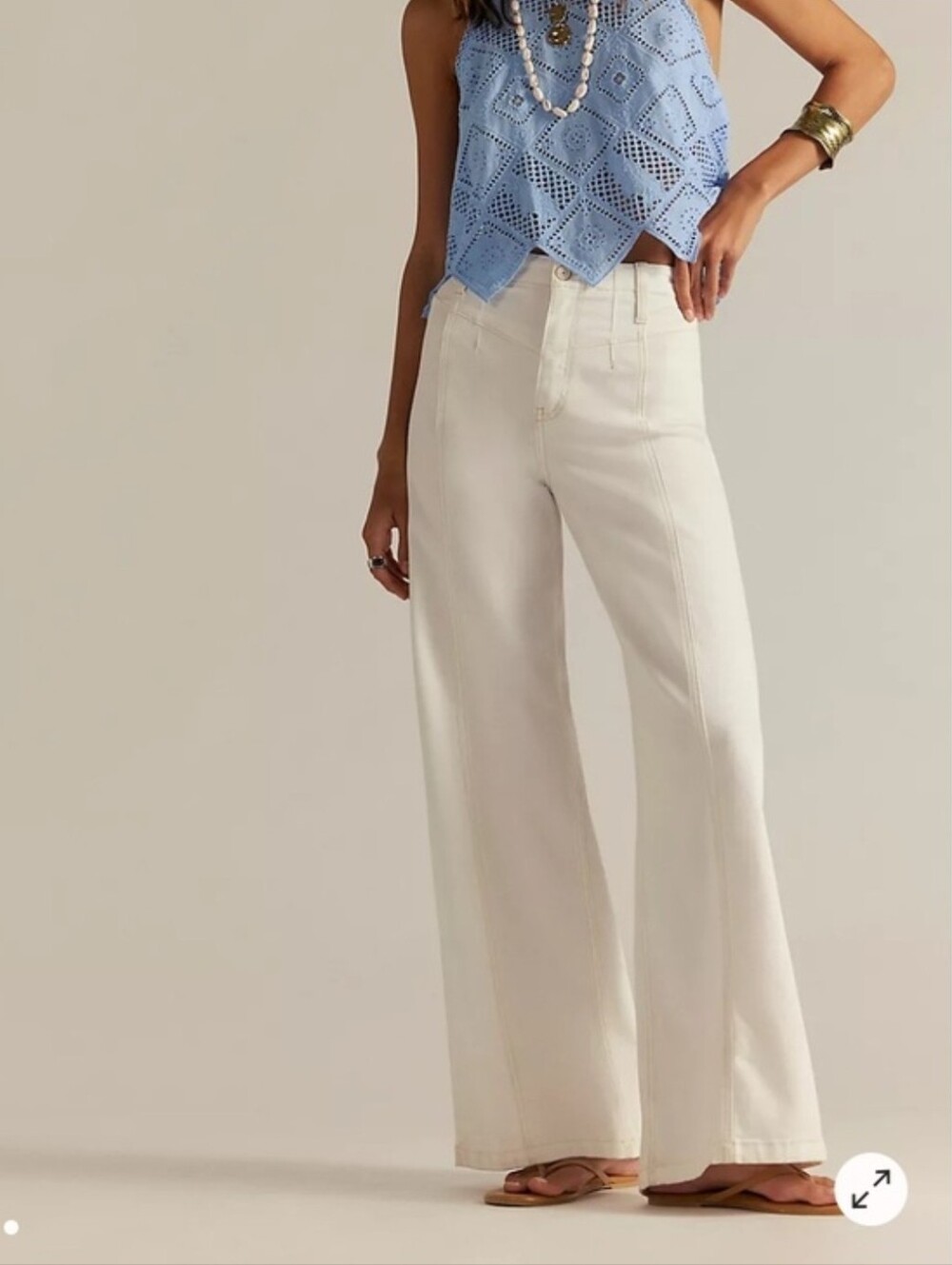 Free People NWT  We the Free Libre Wide-Leg Jeans 27